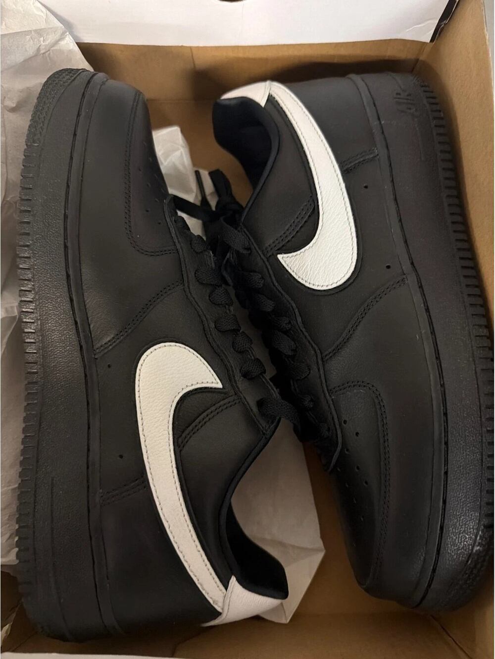 Nike Air Force 1 Low Retro QS Black White CQ0492-001 Mens Size 10 New